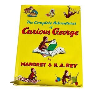 The Complete Adventures of Curious George By H.A. Rey, Margret Rey Used Vintage